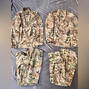 2-Piece Air Force OCP Nomex Flight Suits (2)